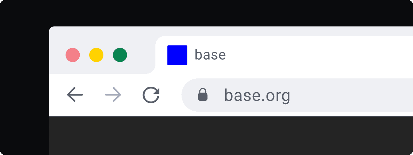 The Square Favicon Dark Mode